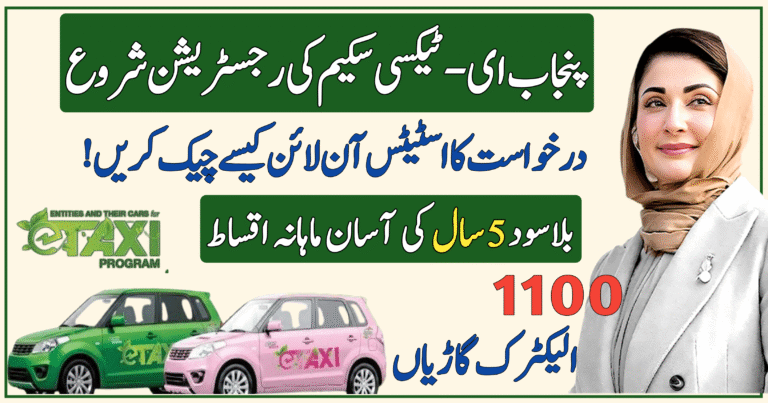 Check Your Punjab E-Taxi Scheme Application Status